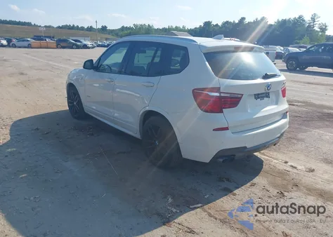 2016 BMW X3 xDrive35I z USA, uszkodzony, nr VIN 5UXWX7C55G0K36948